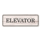 Standard Plus Elevator Wall or Door Sign | Office Room Directions
