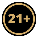 Signs ByLITA Circle 21+ Graphic Door or Wall Sign | Easy Installation | Durable Construction | Promote Health And Safety | Caution Warning Sign for Home, Business and Office Spaces