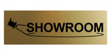 Basic Showroom Wall or Door Sign