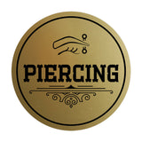 Signs ByLITA Circle Piercing Wall or Door Sign