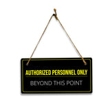 Business & Workplace Decor 5x10 Hanging Plus Wall or Door Sign