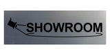 Basic Showroom Wall or Door Sign