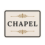 Classic Framed Plus Chapel — Wall or Door Sign | Funeral and Memorial Services - Room & Area - Sign