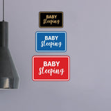 Signs ByLITA Classic Framed Baby Sleeping Wall or Door Sign
