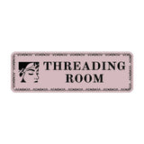 Standard Plus Threading Room — Wall or Door Sign | Treatment Room - Sign