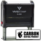 All Quality Carbon Neutral Product Self-Inking Rubber Stamp