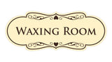 Designer Waxing Room Wall or Door Sign