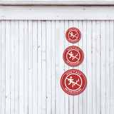 Circle Plus Outdoor Play Area Wall or Door Sign | Safety Signs For School