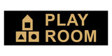 Basic Play Room Wall or Door Sign