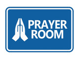 Classic Framed Prayer Room Wall or Door Sign