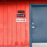 Signs ByLITA Basic Salida Wall or Door Sign