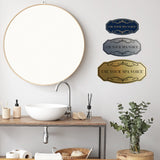 Signs ByLITA Victorian Use your 'Spa Voice' Wall or Door Sign