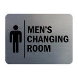 Signs ByLITA Classic Framed Men's Changing Room Wall or Door Sign