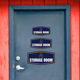 Fancy Plus Storage Room Wall or Door Sign | Business and Workplace Signage