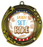 All Quality Stars Ready set Bake Medal | Competition | High Quality Metal Medal - 1st, 2nd, 3rd Place