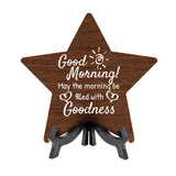 Good Morning Star Table Sign | Family Home Decor | Church And Home Table Signs