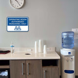 Classic Framed Plus Operating Room Authorized Personnel Only Door or Wall Sign | Medical Procedure Rooms