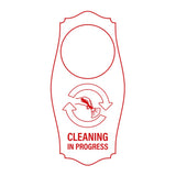Signs ByLITA Cleaning in Progress Door Hanger