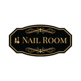 Victorian Plus Nail Room — Wall or Door Sign | Treatment Room - Sign