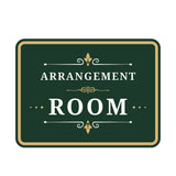 Classic Framed Plus Arrangement Room — Wall or Door Sign | Funeral and Memorial Services - Room & Area - Sign