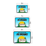 Classic Framed Plus Don't Give Up On Your RV Dreams Wall or Door Sign | RV Accessories
