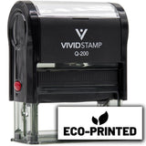 All Quality Eco-Printed Self-Inking Rubber Stamp