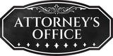 Victorian Plus Attorney's Office Wall or Door Sign | Legal and Courtroom Decoration