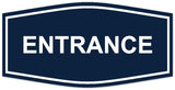 Signs ByLITA Fancy Entrance Sign | Legible Lettering | Easy No-Tool Installation | Powerful Foam Tape