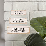 Standard Plus Patient Check-In Door or Wall Sign | Office Signage