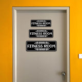 Standard Plus Fitness Room Wall or Door Sign | Home & Fitness Décor