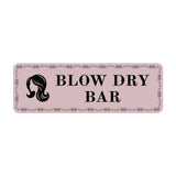 Standard Plus Blow Dry Bar — Wall or Door Sign | Treatment Room - Sign