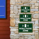 Classic Framed Plus Mobile Phone Zone Wall or Door Sign | Technology Connection Signage