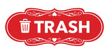 Signs ByLITA Designer Trash Wall or Door Sign