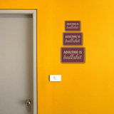 Classic Framed Plus Adulting Is Bullshit Wall or Door Sign | Funny Home Or Office Decor