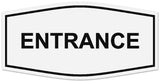 Signs ByLITA Fancy Entrance Sign | Legible Lettering | Easy No-Tool Installation | Powerful Foam Tape