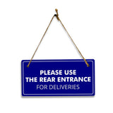 Business & Workplace Decor 5x10 Hanging Plus Wall or Door Sign