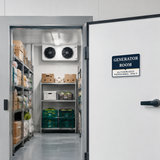 Classic Framed Plus Generator Room — Authorized Personnel Only — Wall or Door Sign | Specialist Room - Sign