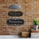 Signs ByLITA Designer Foundations Makeup Area Wall or Door Sign