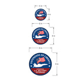 Circle Plus Defenders of Liberty: Honoring U.S. Military Veterans Door or Wall Sign Honor Veterans with Military Signs | US Pride | Veteran Gratitude and Discount Signs
