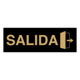 Signs ByLITA Basic Salida Wall or Door Sign