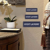 Standard Plus Guest Laundry Door or Wall Sign | Hospitality Washing Signage