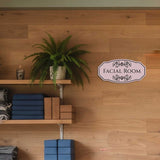 Victorian Plus Facial Room — Wall or Door Sign | Treatment Room - Sign