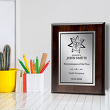 Rock and Roll Novelty Funny Customizable Award Plaque |Easel Mount Option | Funny Parody Achievement Personalizable Plaques