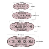 Designer Plus Colour Room — Wall or Door Sign | Treatment Room - Sign