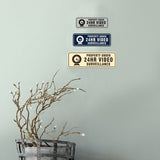 Standard Property Under 24Hr Video Surveillance Wall or Door Sign