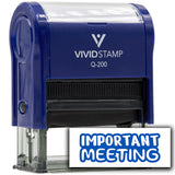 All Quality Important Meeting Agenda Planning Stamps