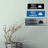 Standard Smile You're On Camera Wall or Door Sign