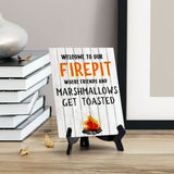 Family Home Decor Table Signs 6x8 Easy Installation | Great For Hospitality Venues, Parties & Homes | Funny Novelty Gifts