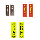 Signs ByLITA Vertical Push and Pull Door Signs (Peace Doves) Door Signs