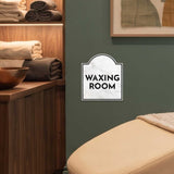 Waxing Room' Headstone - Wall or Door Signs ? Access & Control Sign